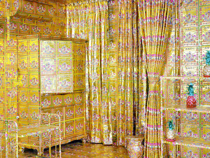 Leonard Suryajaya, Gold Condo Room, 2020, Archival inkjet print, 40 x 50 inches (102 x 127 cm), Edition of 5. Courtesy of the artist and Eli Klein Gallery © Leonard Suryajaya
