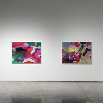 :mentalKlinik, Are you human enough, exhibition view. Courtesy of Gallery Isabelle Van Den Eynde