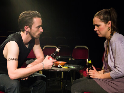 The Confessional at the Edinburgh Fringe. Ph Nick Rutter