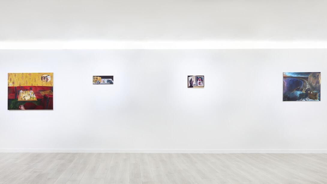 Artisti vari, Smoking eyes (After the dance), veduta della mostra. Cortesia di Tube Culture Hall