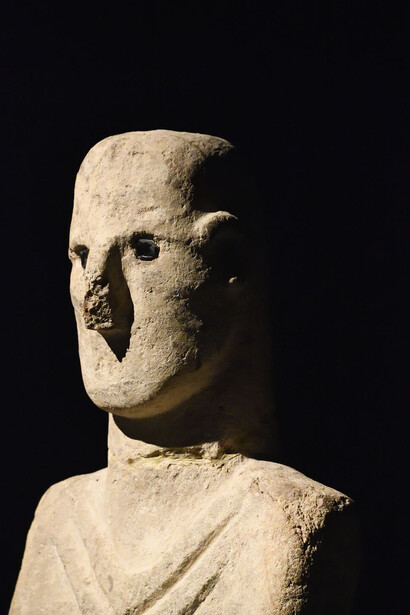 The Urfa Statue, dating back to the Pre-Pottery Neolithic period and considered the oldest intact life-sized human sculpture, was discovered in the mid-1990s under the Old City of Urfa, just north of Balıklıgöl. Its context was confirmed by the presence of terrazzo house floors and typical flint tools from that time, Türkiye