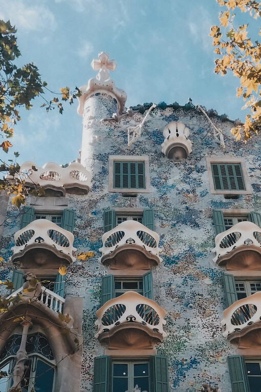 Casa Batlló (1904+1912), Antoni Gaudí Cornet, (1852-1926), Barcelona, España