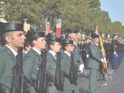 Desfile de la Guardia Civil española (12 de octubre)