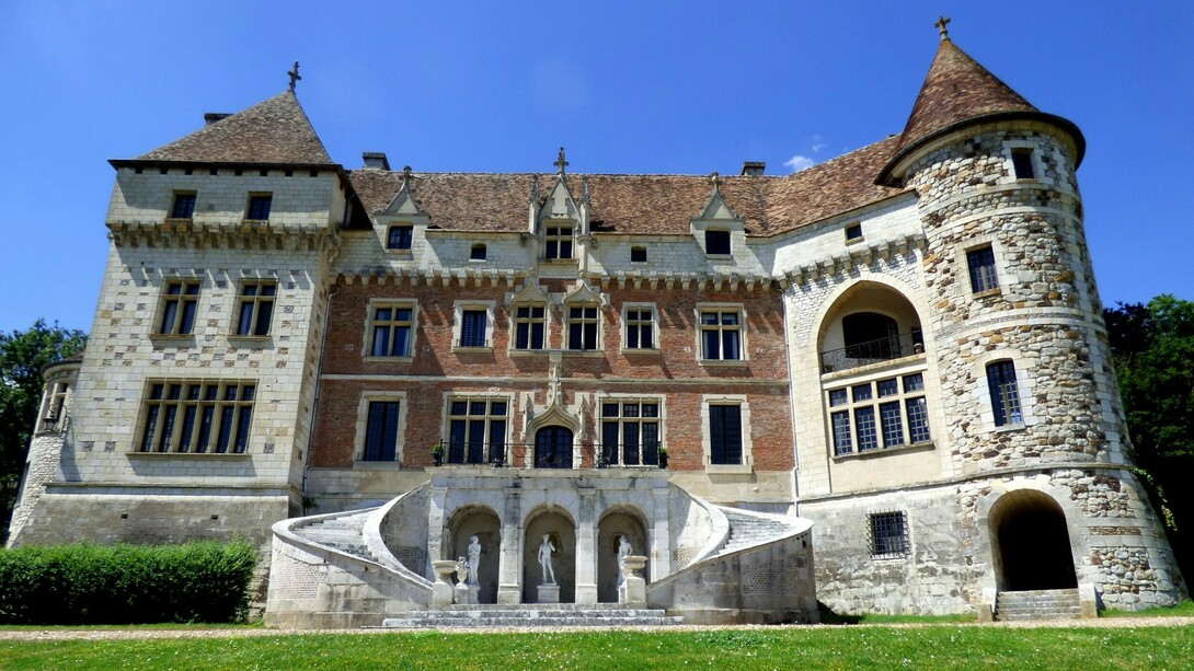 Château d’Houetteville, vue actuelle, photo Fabien Bellat