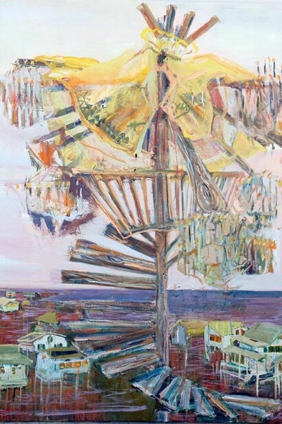 Shurts, Shaman Chandy (2013), oil on canvas, 50x35