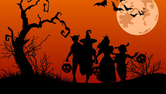The night of Halloween