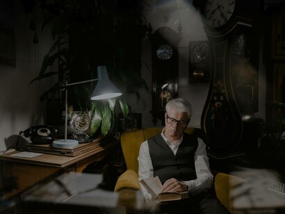 Hyperfocused on reading a novel