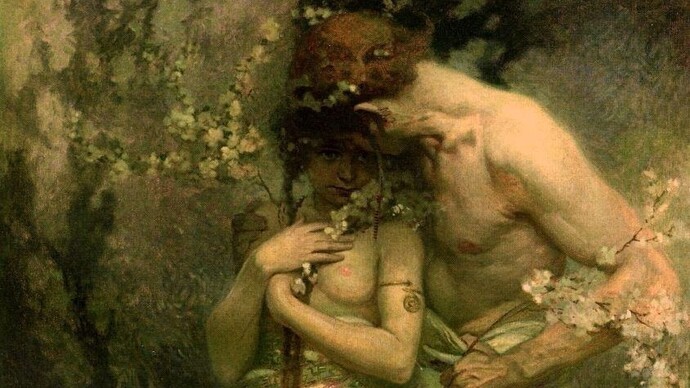 Alphonse Mucha, Spring Night