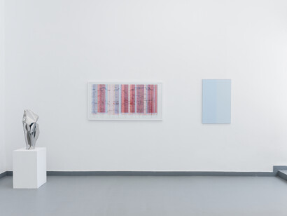 Various artists, Fine gestures, strong structures, exhibition view. Courtesy of Ani Molnár Gallery. Photo by Réka Hegyháti