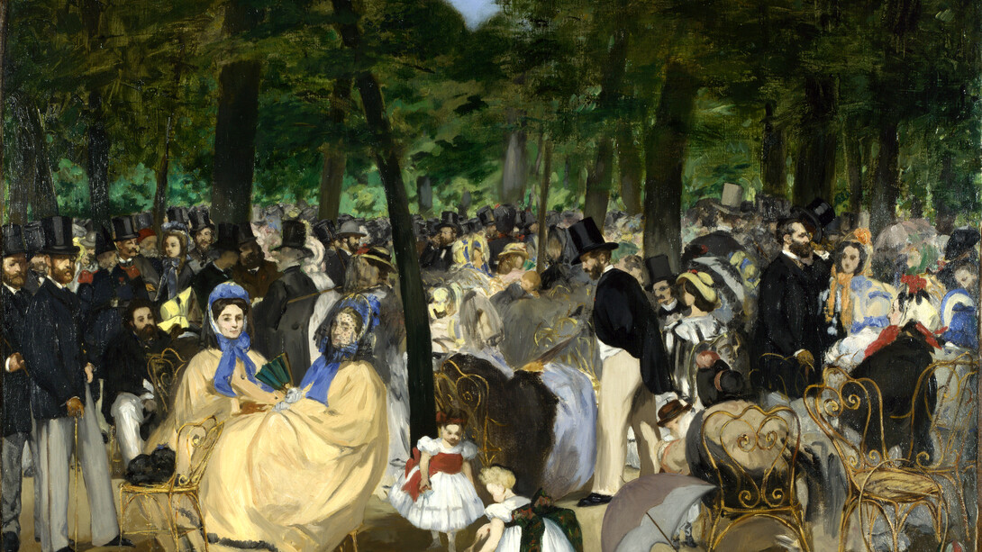  Édouard Manet, Musica alle Tuileries