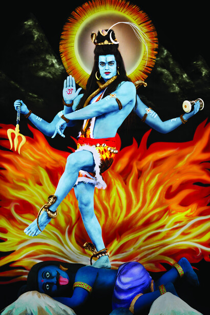 Manjari Sharma, Lord Shiva, 2011. Courtesy of the San Antonio Museum of Art 