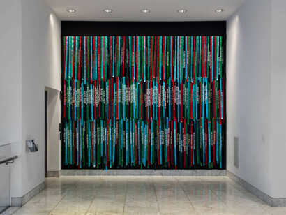 Andrea Bowers, Exhibition view. Courtesy of Hammer Museum