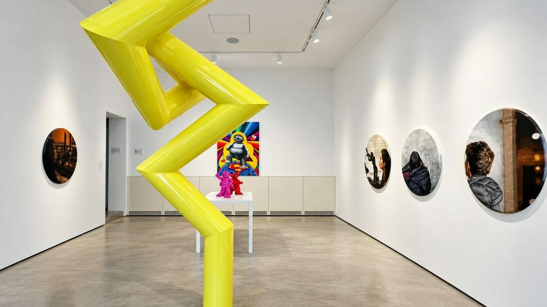 Various artists, Poise and punchline, exhibition view. Courtesy of Poise and punchline