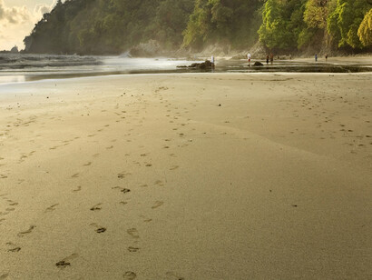 La spiaggia di Playa La Flor