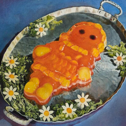 Laura Rokas, Mother’s little helper (detail), 2025, Courtesy of Rebecca Camacho Presents