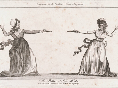 The petticoat duellists