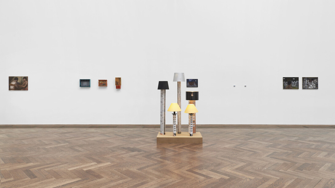 Divers artistes, A private smile, vue de l'exposition. Avec l'aimable autorisation de Kunsthalle Basel