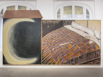 Santiago de Paoli, Riding hot, exhibition view. Courtesy of Galerie Jocelyn Wolff