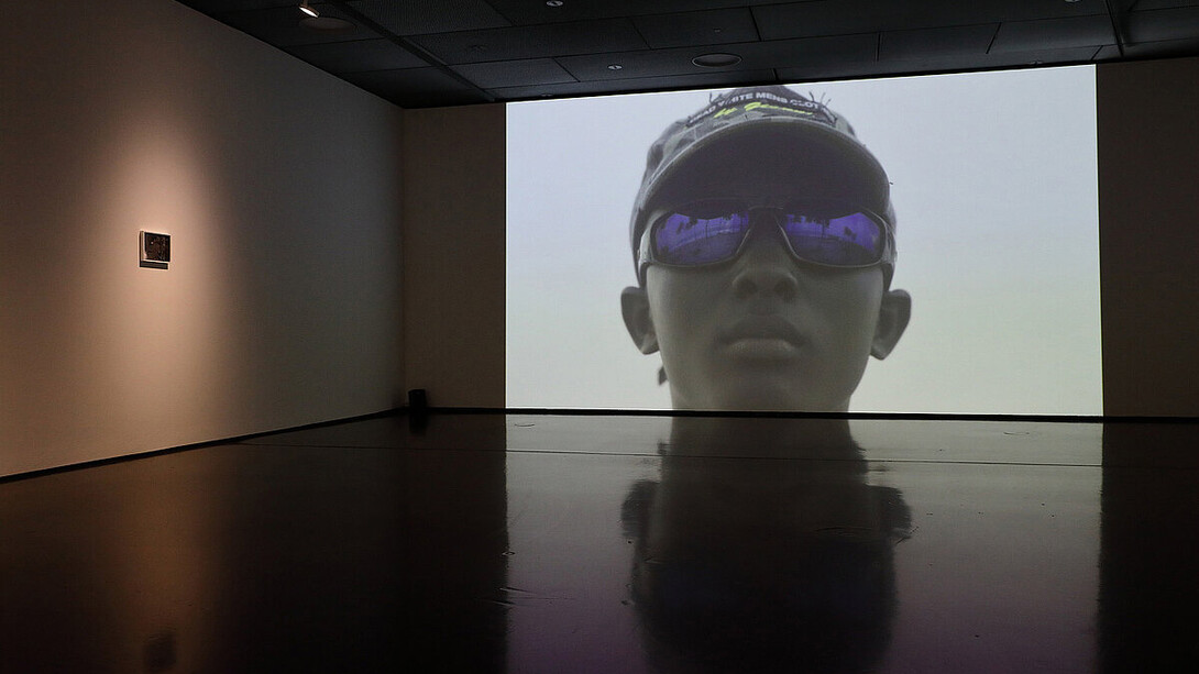 Jojo Gronostay, The elephants, exhibition view. Courtesy of Neue Galerie Graz