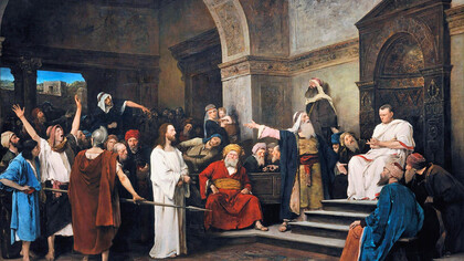 «Cristo ante Pilato» (1881), Mihály von Munkácsy