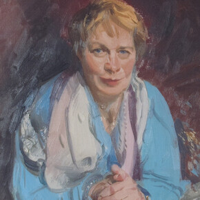Andrew Festing, Celia Imrie (detail)