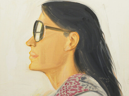 Alex Katz. Courtesy of Rosenbaum Contemporary