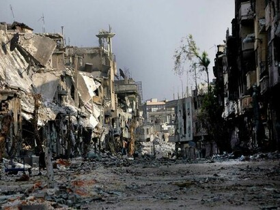 Rubbles and desolation