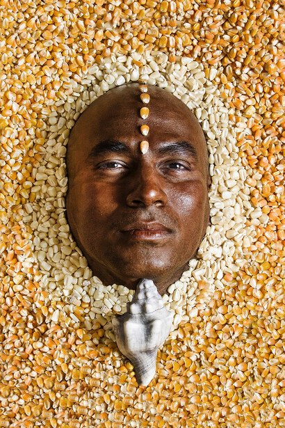 Rodrigo Vidal, Chipauak; Performance/Fotografía, 2020, México. Parte de la muestra «Mesoamérica Tierra Encendida»