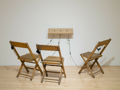 Michael Asher, exhibition view. Courtesy of MOCA