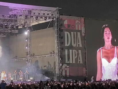 Dua Lipa lit up the stage in Mumbai with her first-ever concert in India, thrilling fans with her powerful performance