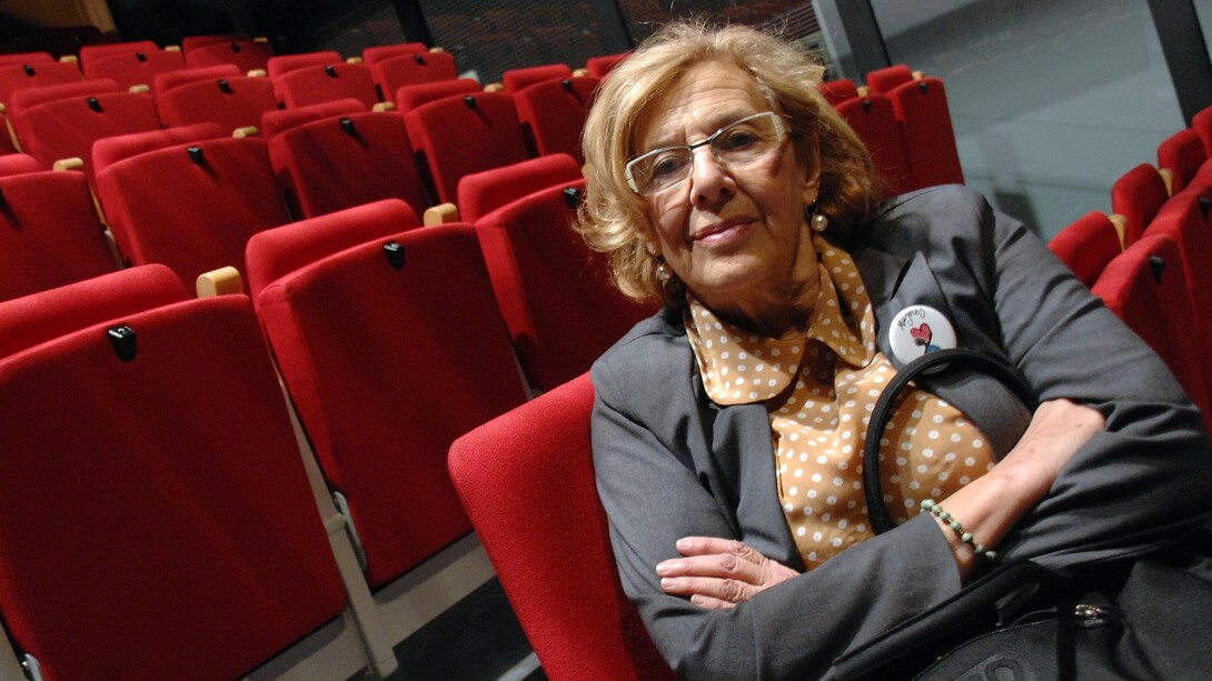 La alcaldesa de Madrid Manuela Carmena