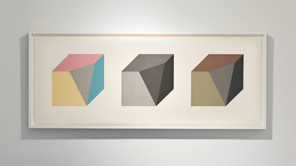 Sol LeWitt. Courtesy of Pace Prints