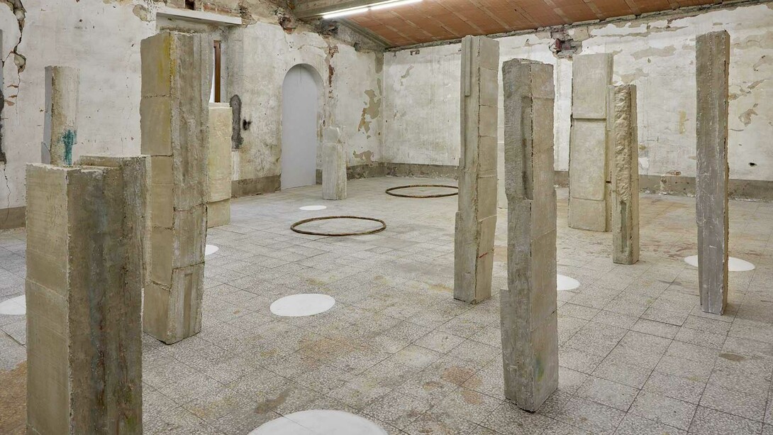 Esther Kläs, 22, exhibition view. Courtesy of SpazioA