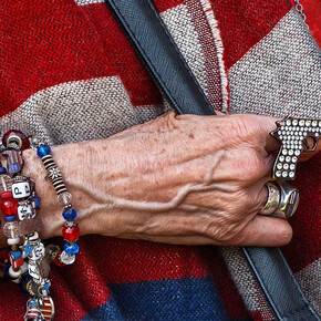 Anastasia Samoylova, Gun ring, New York, New York, 2024. Courtesy of Norton Museum of Art
