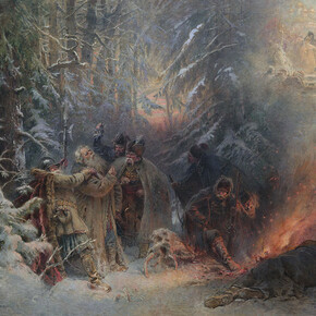 The Feat of Ivan Susanin. Courtesy of Tretyakov Gallery