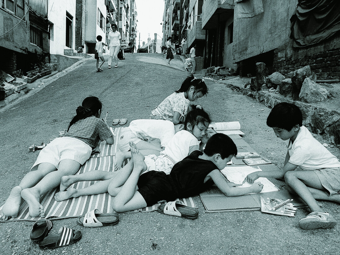 Kim Swoo Geun, Sewoon Sangga, Seoul, 1968; photographer unknown Source unknown