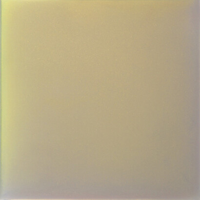 Keira Kotler, Pale Yellow Meditation [I Look for Light], 2013, urethane, pigment and varnish on acrylic, 15 x 15 inches