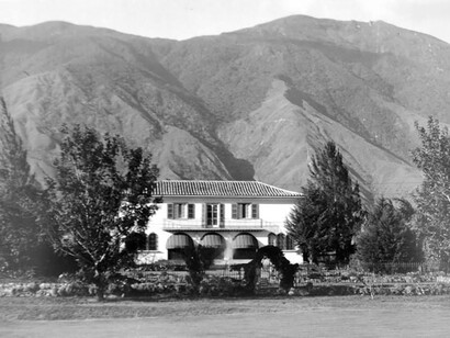 Casa de los Blandin, productores pioneros del café en Caracas, 1930