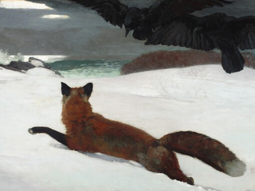 Fox Hunt
Winslow Homer (1836–1910)
©Courtesy of the Pennsylvania Academy of the Fine Arts, Philadelphia. Joseph E. Temple Fund
©Courtesy of the Pennsylvania Academy of the Fine Arts, Philadelphia. Joseph E. Temple Fund, 1894.4