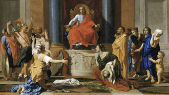 Nicolas Poussin, El juicio de Salomón (1649)