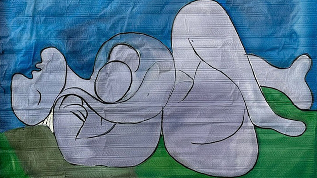 Julio Anaya, After Picasso, La siesta, 2022. Courtesy of ADN Galería