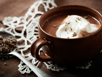 Cioccolata con la panna