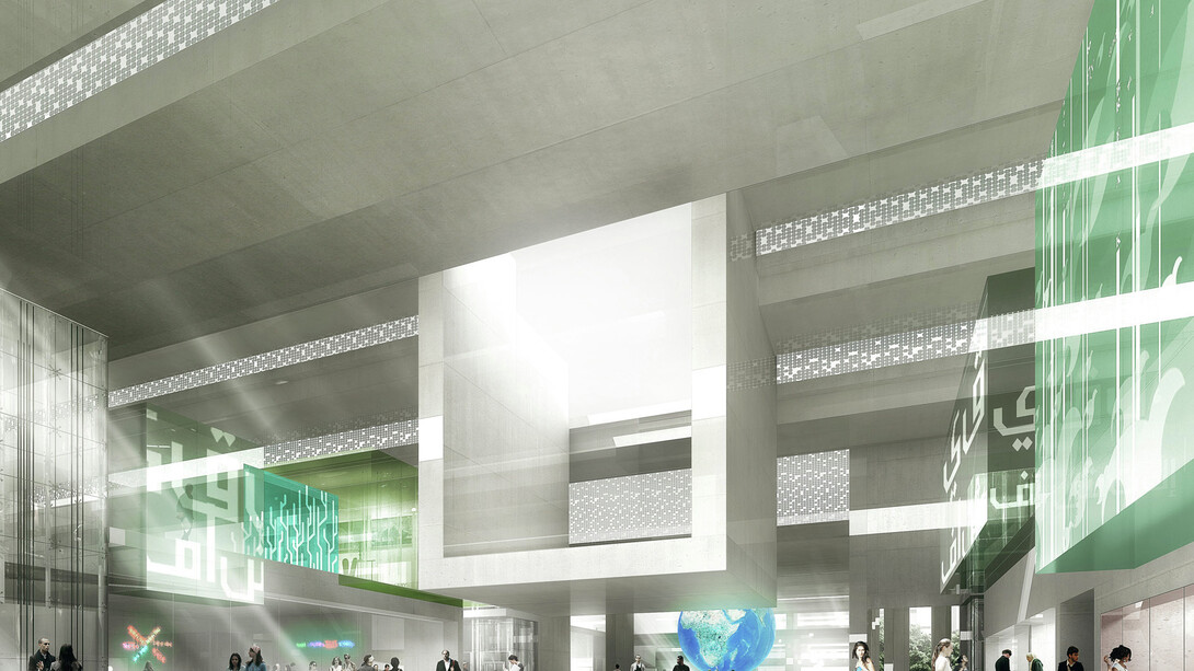 Museum of the History of Civilization, Rabat, rendering
