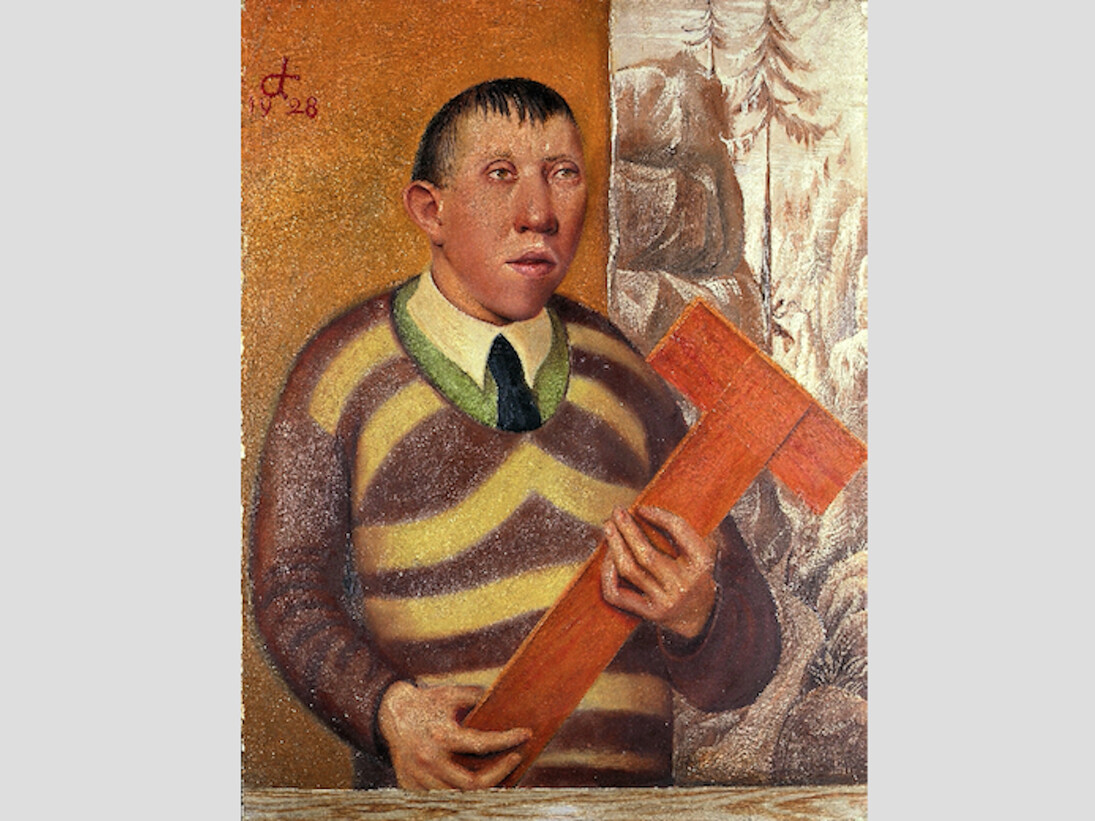 Otto Dix, Bildnis des Malers Franz Radziwill, 1928 ©VG Bild-Kunst, Bonn 2011