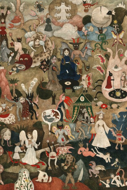 Kosuke Ajiro, Depravity (detail). Courtesy of GR gallery