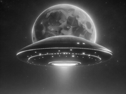 UFOs sightings are often reported at nights