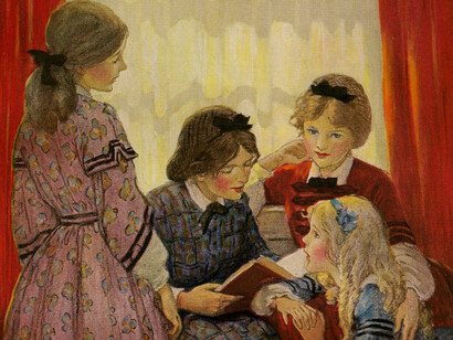 Little Women, Jessie Wilcox Smith, litografia de 1923