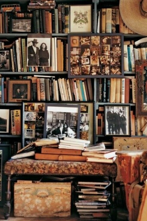 Libri e foto di famiglia
