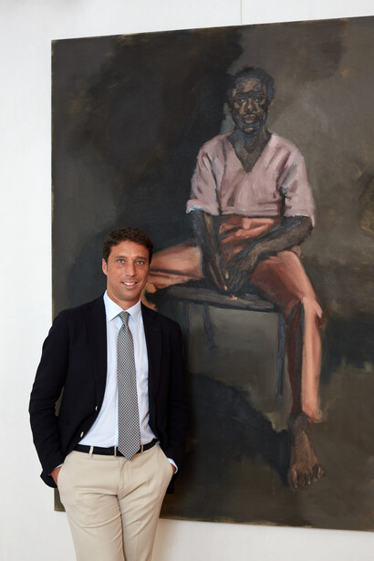Ritratto di Alessandro Guerrini. Cortesia del Caracciolo Hospitality Group