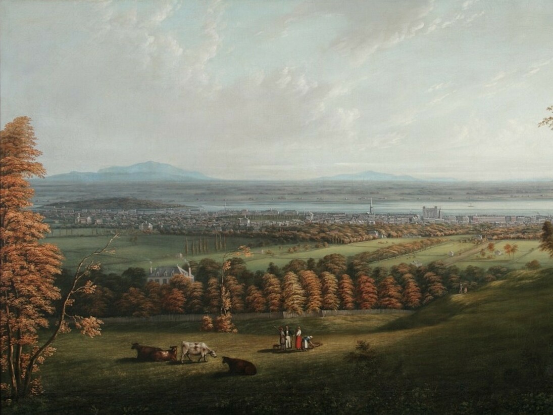 James Duncan, Montreal from the Mountain, about 1830-1831. Gift of William D. Lighthall, M966.61 © McCord Museum